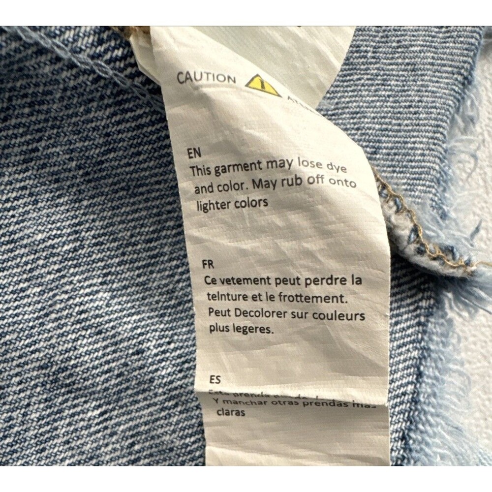 Refuge Denim Women’s Cropped Patchwork Jean Jacket Size S - Picture 13 of 16